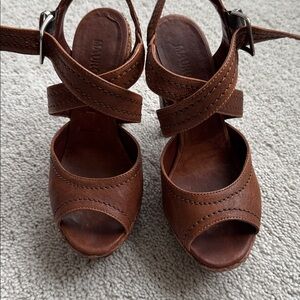 Mauro Fedeli platform sandals, size 37